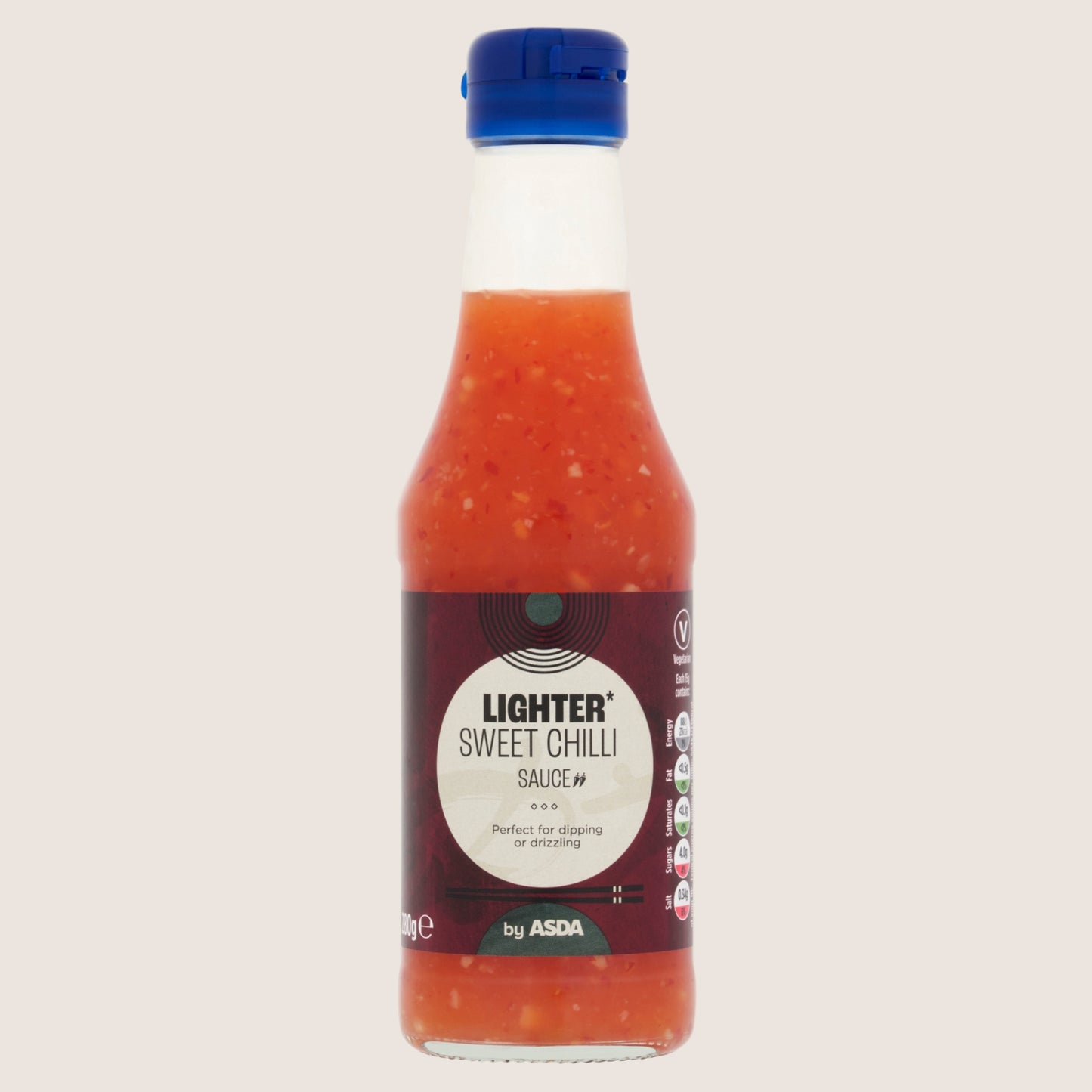 ASDA Lighter Sweet Chilli Sauce Reduced Fat 280g