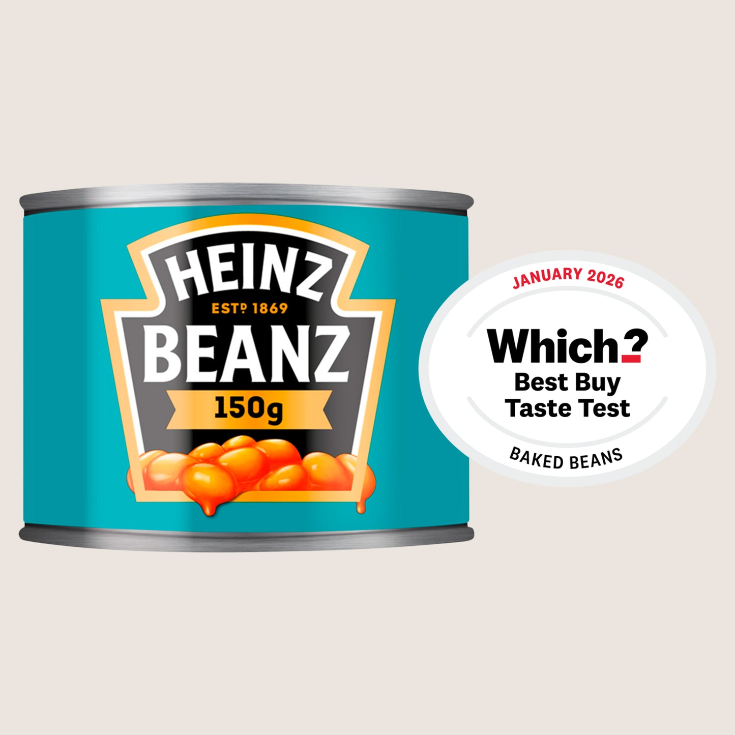 Heinz Baked Tinned Beans Low Fat 150g