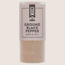 Cook by ASDA Cook Ground Black Pepper No Artificial Additives 104g
