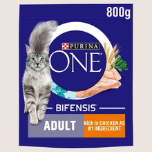Purina ONE Chicken Dry Cat Food With Omega Oils 800g