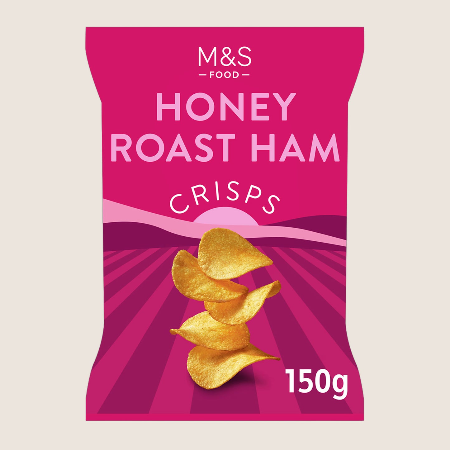 M&S Honey Roast Ham Crisps 150 g