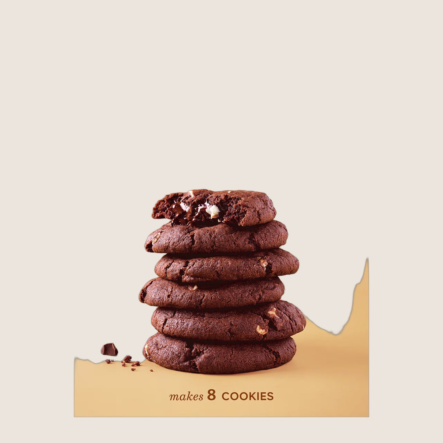 M&S Triple Chocolate Cookie Mix Real Chocolate 300 g