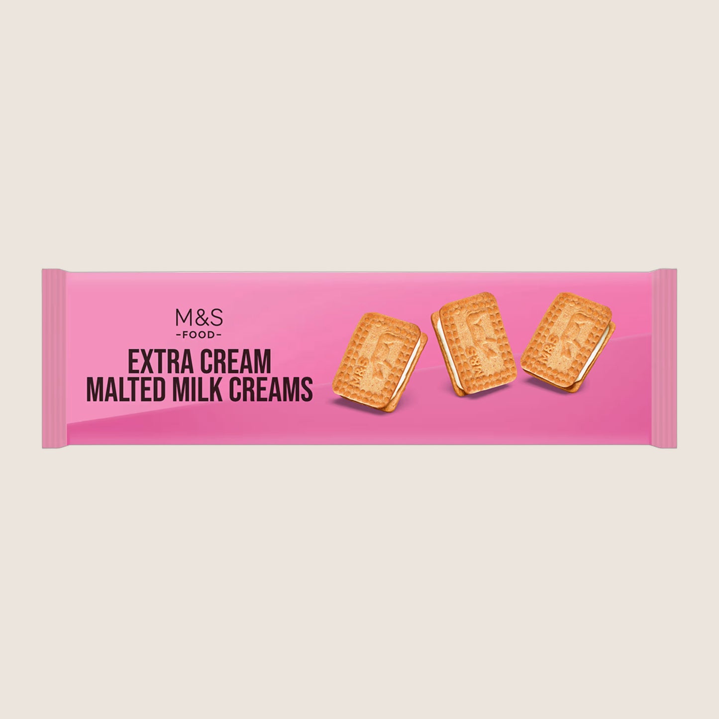 M&S Extra Cream Malted Milk Creams 165 g