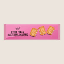 M&S Extra Cream Malted Milk Creams 165 g