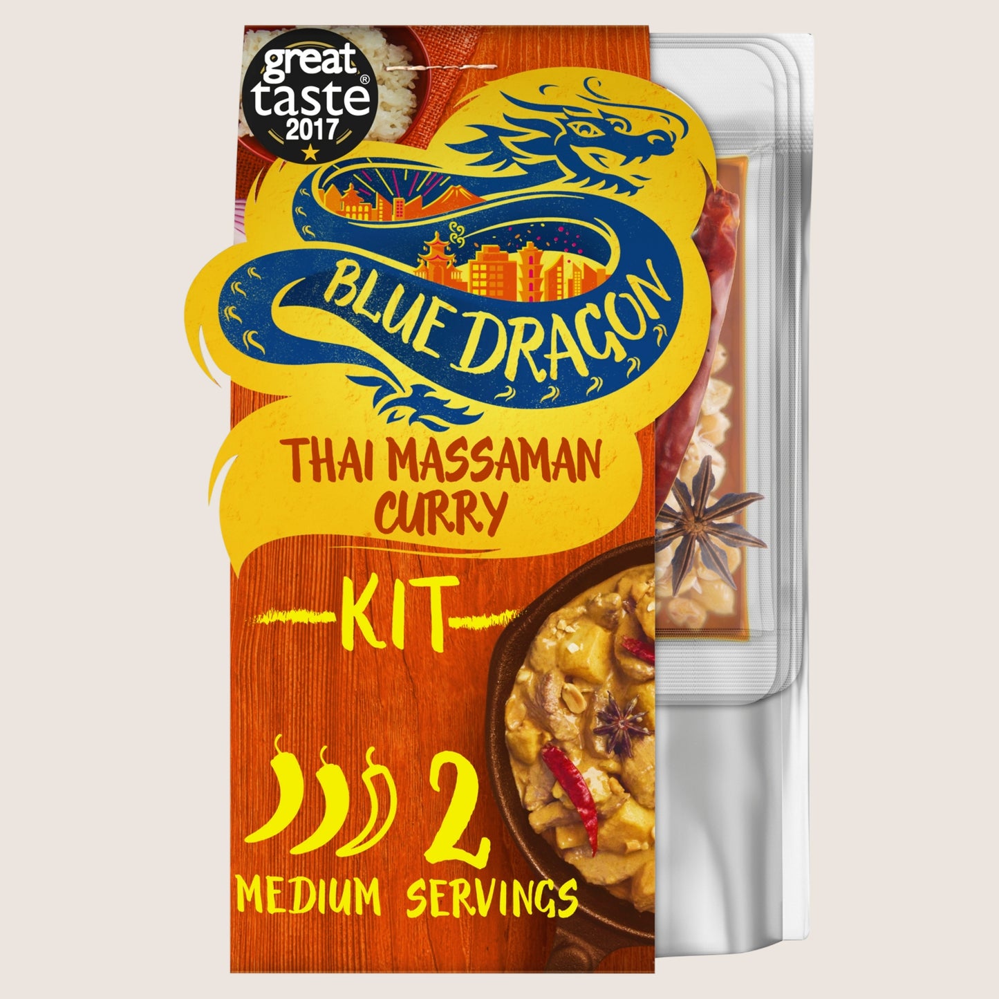 Blue Dragon Thai Massaman Curry Kit Vegan Friendly 273g