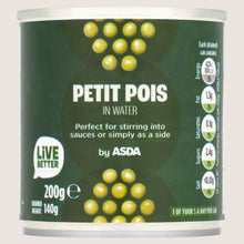 ASDA Petit Pois in Water In Spring Water 140g