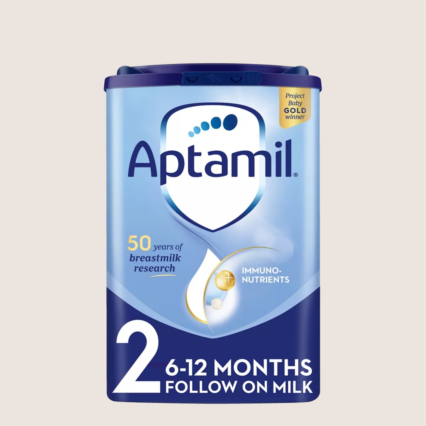 Aptamil 2 Follow On Baby Milk Formula Powder, 6-12 Months Gentle Formula 800g