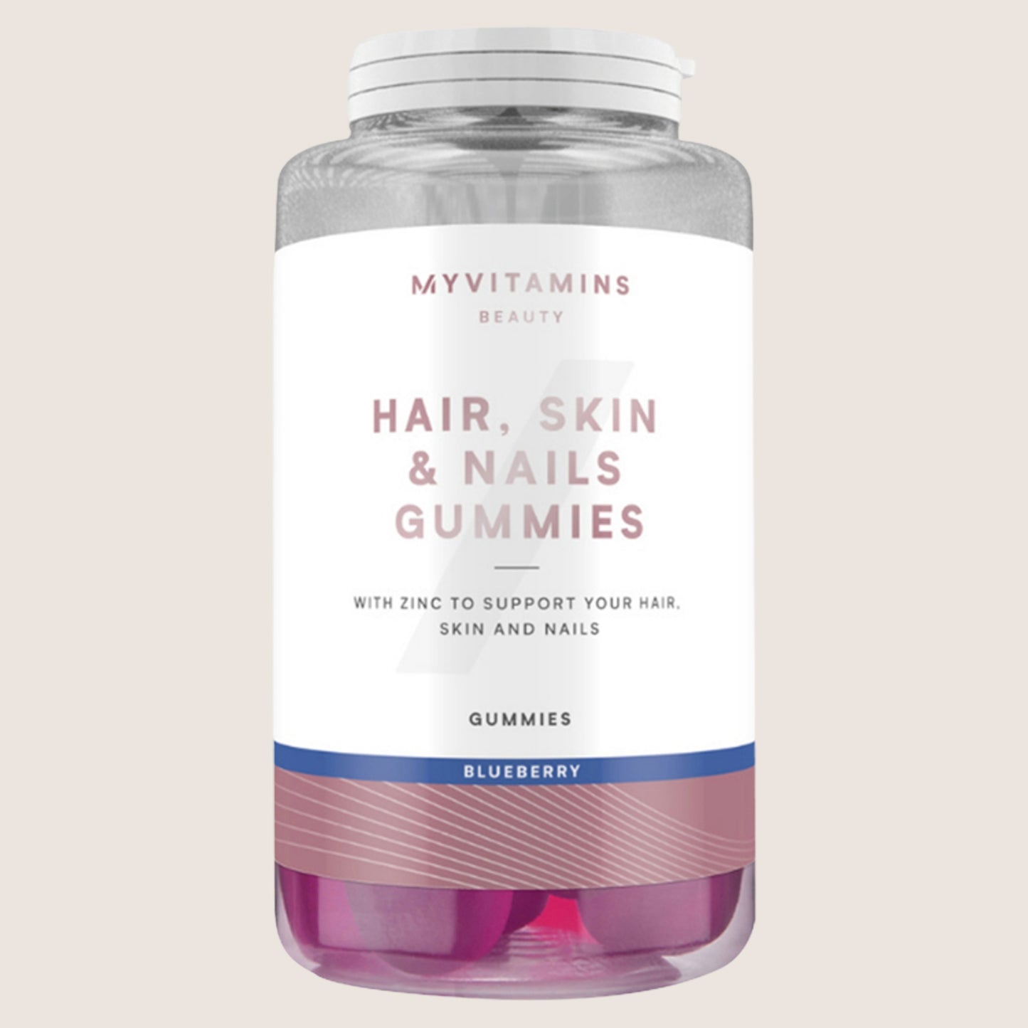 MyVitamins Hair, Skin & Nails Blueberry Gummies