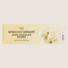 M&S Outrageously Chocolatey White Chocolate Rounds 200 g
