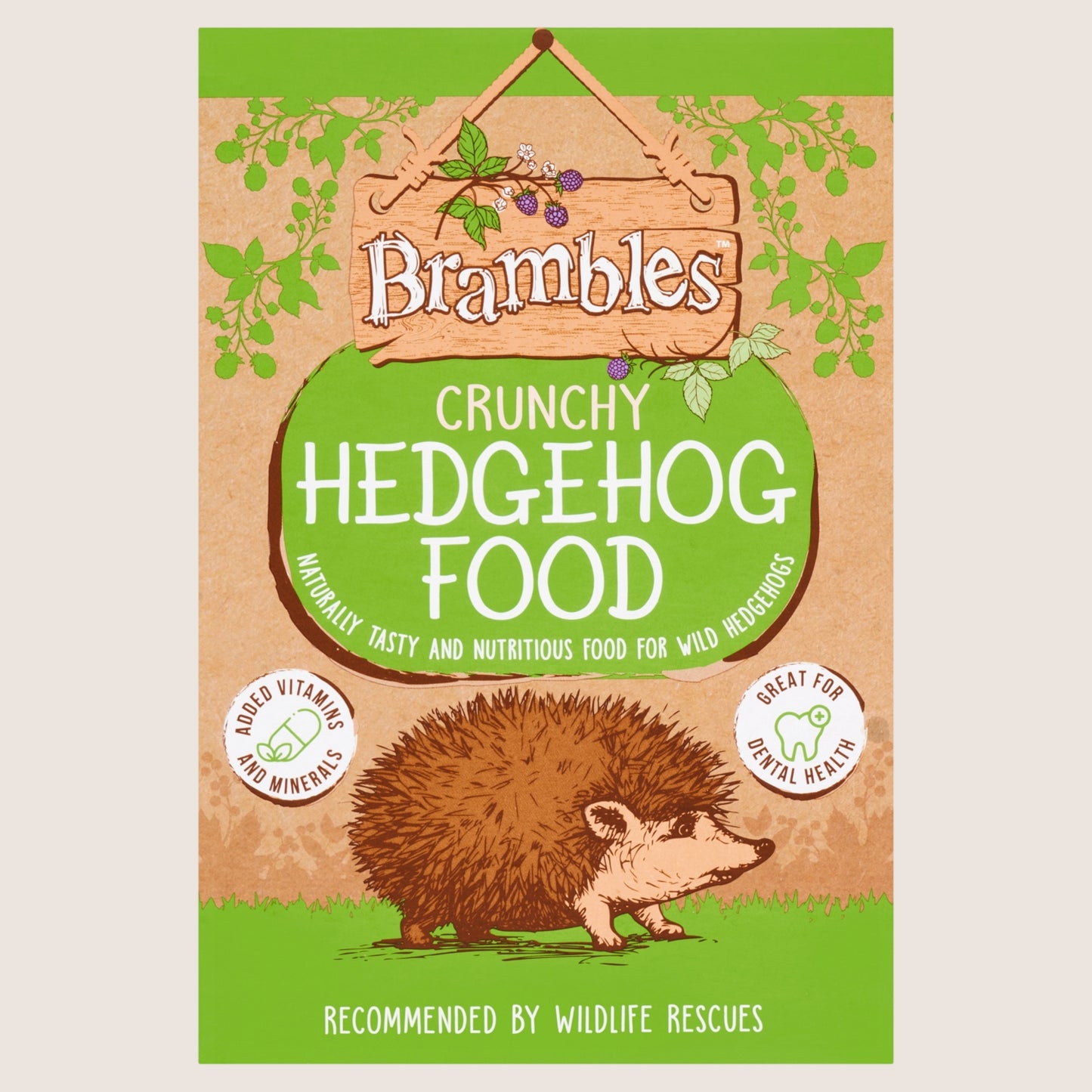 Brambles Crunchy Hedgehog Food Nutritionally Complete 500g