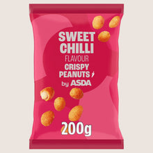 ASDA Sweet Chilli Flavour Crispy Peanuts No Artificial Additives 200g
