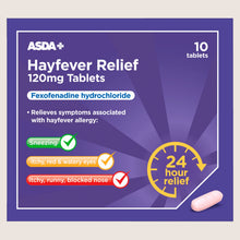 ASDA 10 Hayfever Relief 120mg Tablets