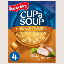 Batchelors Cup a Soup Chicken Noodle 4 Instant Soup Sachets No Artificial Additives 94g