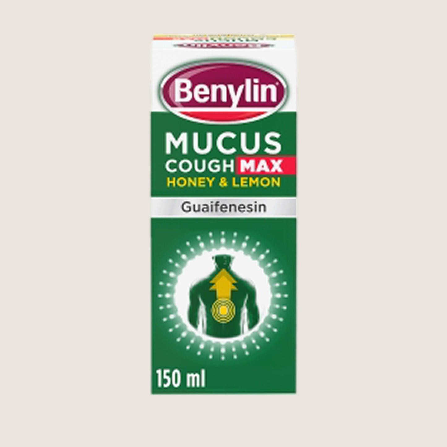 Benylin Mucus Cough Max Honey & Lemon Flavour Syrup