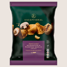ASDA Exceptional by Hand Cooked Mushroom & Roasted Garlic Crisps No Artificial Additives 150g