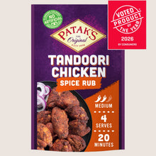 Patak's Tandoori Chicken Spice Rub No Artificial Additives 25g