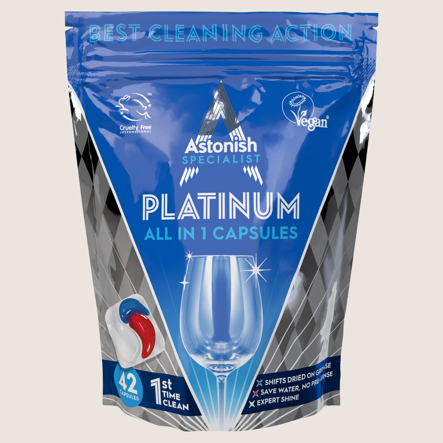 Astonish Specialist Platinum All in 1 Capsules 42 x () 15g