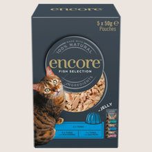 Encore Fish Selection in Jelly With Omega Oils 5 x 50g