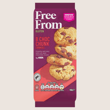 ASDA Free From Free From by ASDA 8 Choc Chunk Cookies Gluten Free 150g