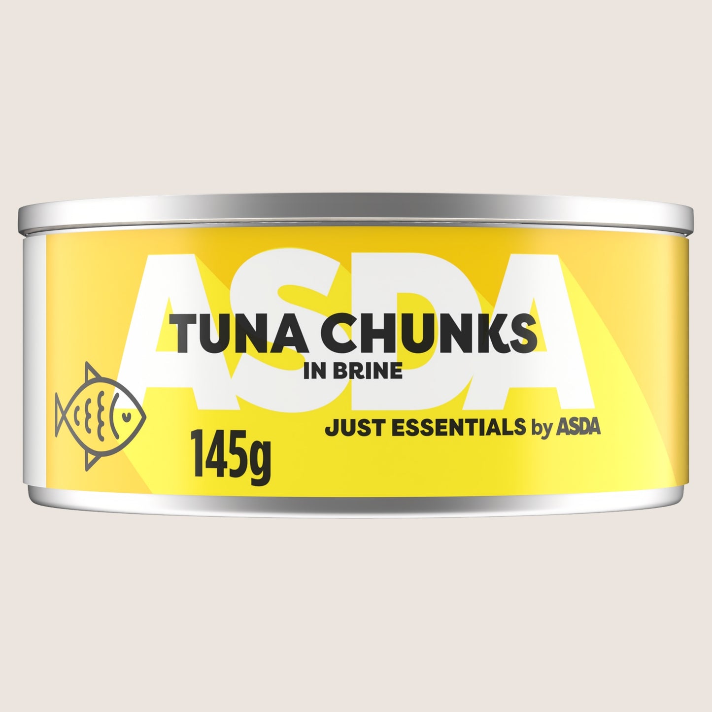 JUST ESSENTIALS by ASDA Just Essentials Tuna Chunks in Brine 145g