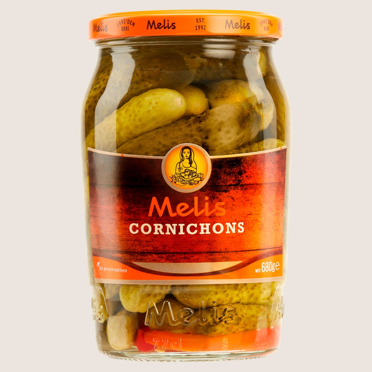 Melis Cornichons Free From Preservatives 680g