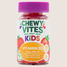 Chewy Vites Kids Vitamin D3 10µg 400IU 30 Gummies