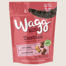 Wagg Treats Tasty Bones for Dogs 8 Weeks Old+ Nutritionally Complete 125g