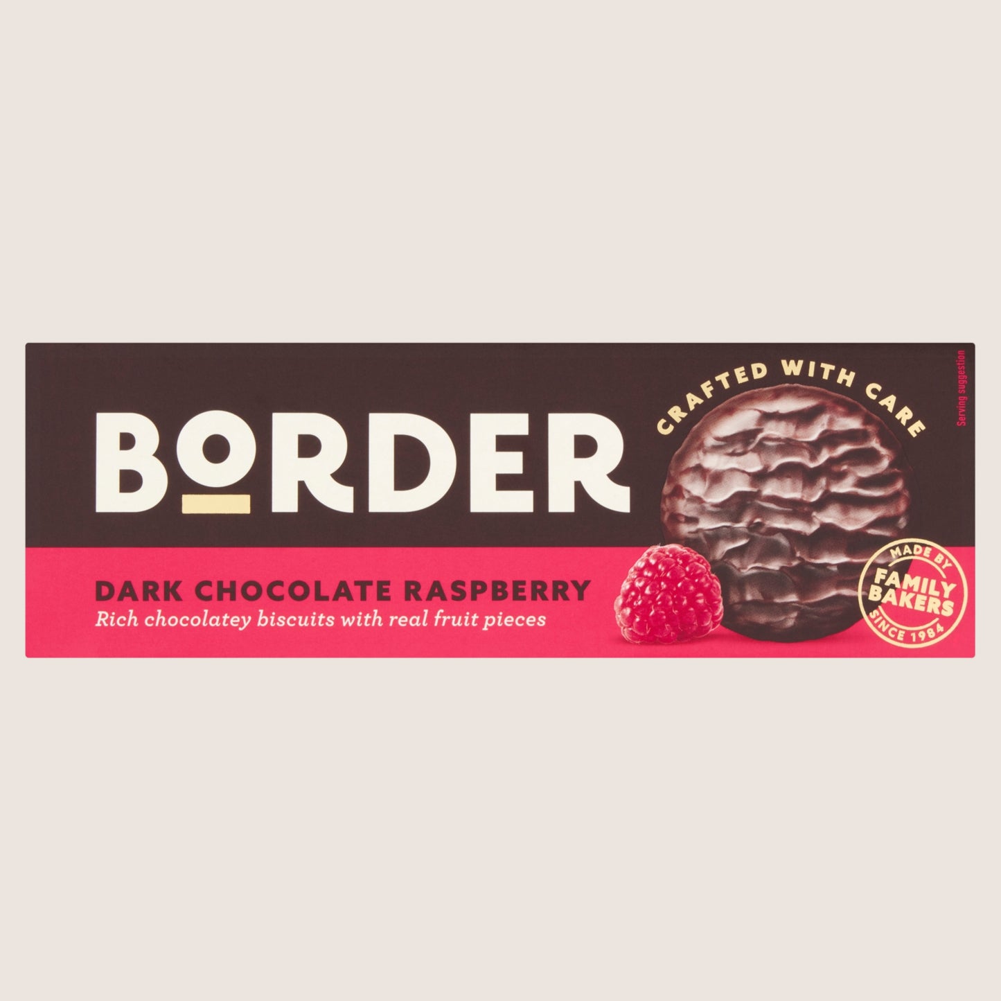 Border Dark Chocolate Raspberry Dark Chocolate 150g