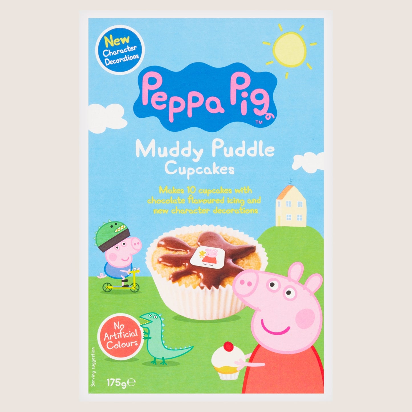 Peppa Pig Muddy Puddle Cupcakes Fortified with Vitamins 175g