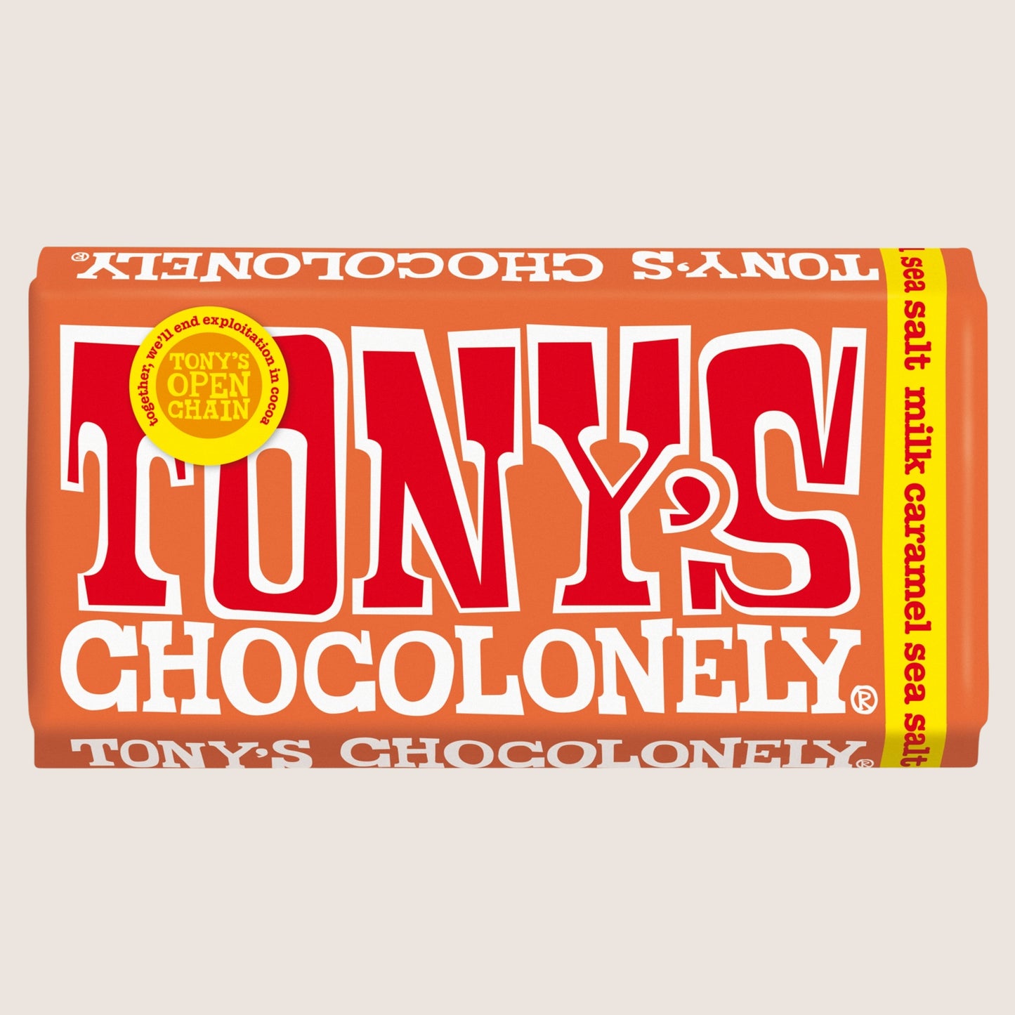 Tony's Chocolonely Caramel Sea Salt Milk 180g