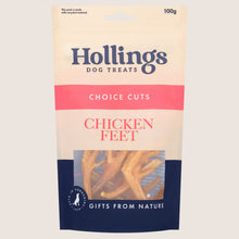 Hollings Dog Treats Chicken Feet Grain Free 100g