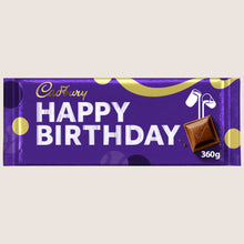 Cadbury Dairy Milk Happy Birthday Gifting Bar Large 360 g