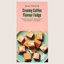 Waitrose Creamy Coffee Flavour Fudge Quality Choice 130G