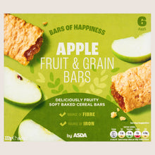 ASDA Apple Fruit & Grain Bars  Vitamin Fortified 6 x 37g