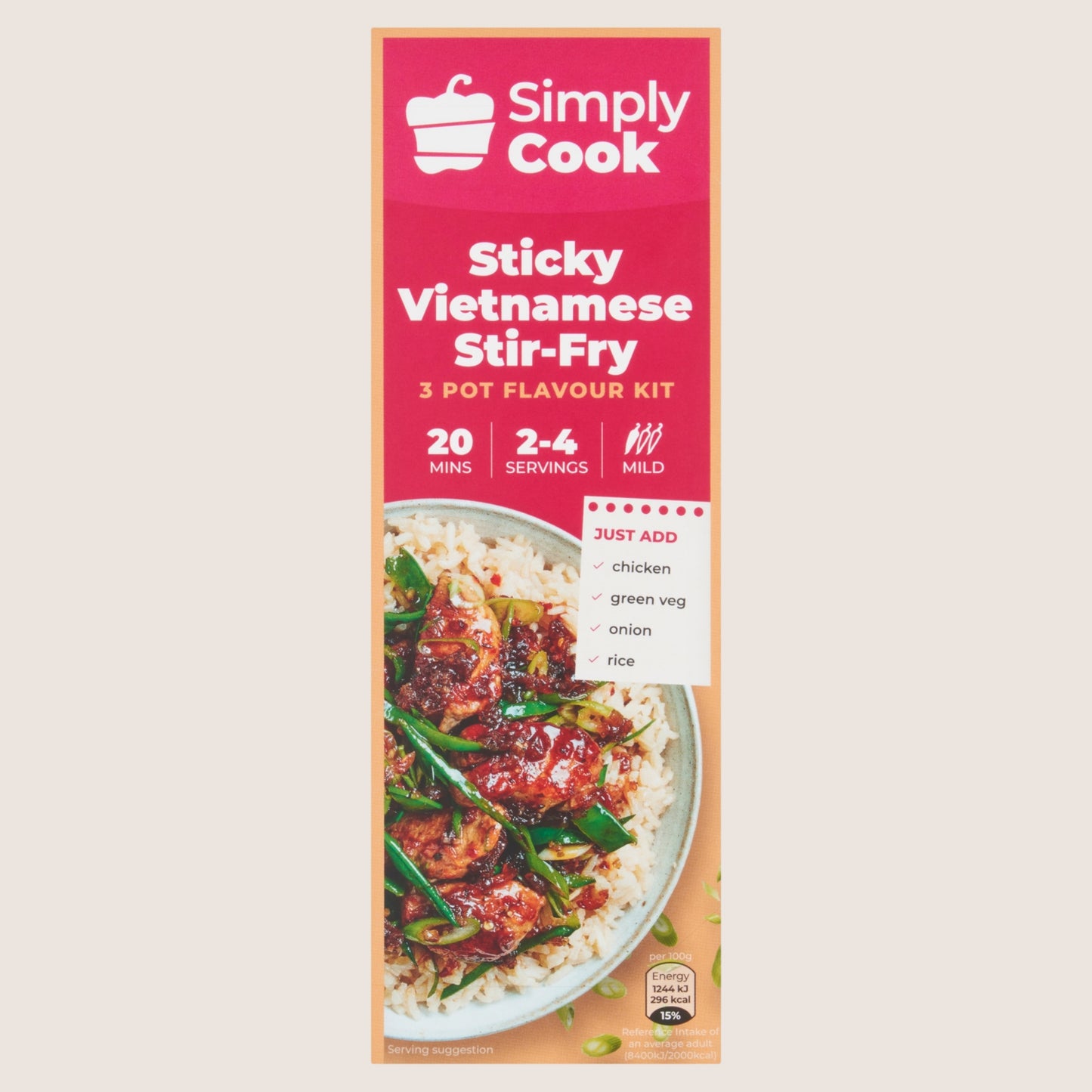 Simply Cook Sticky Vietnamese Stir-Fry No Artificial Additives 85g