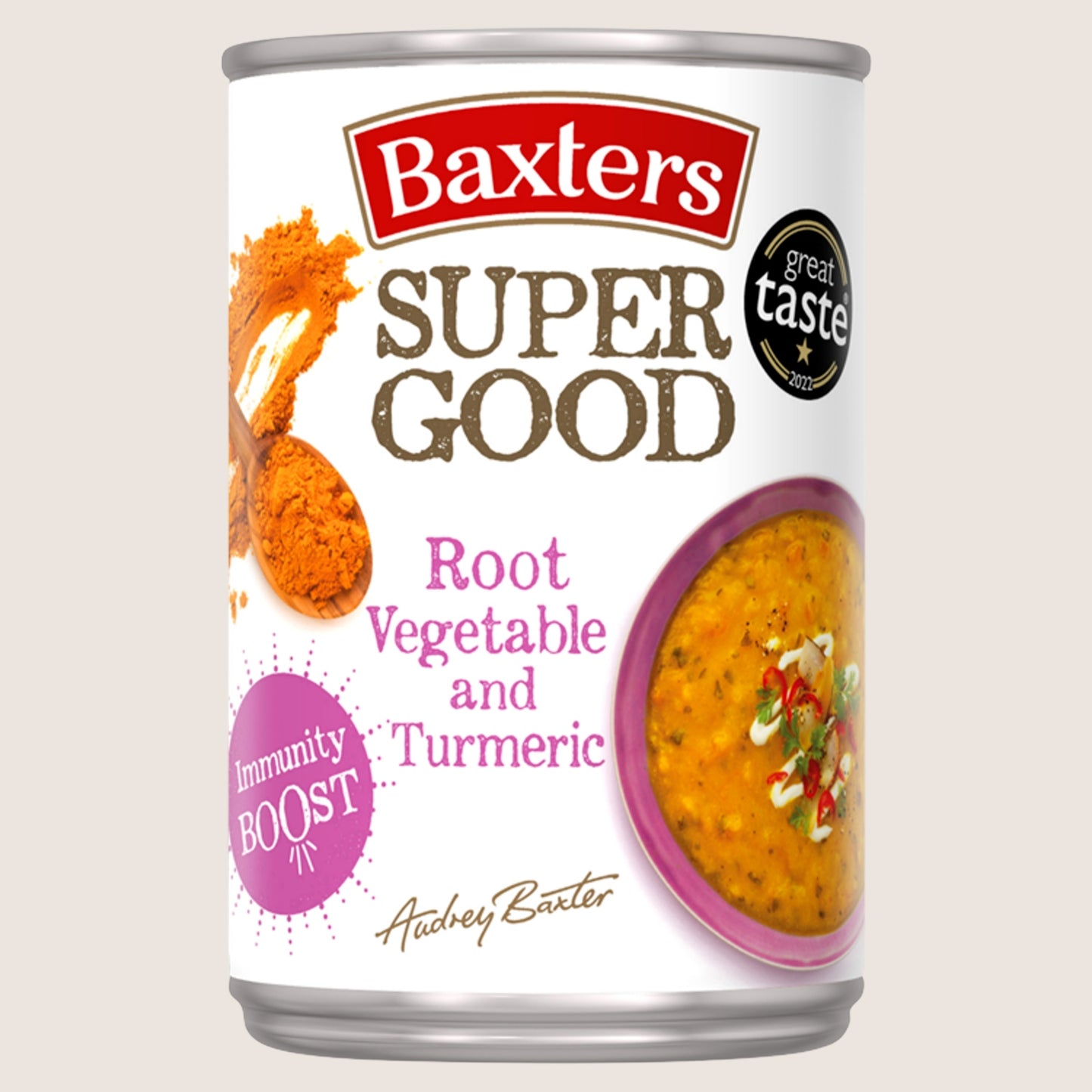 Baxters Super Good Root Vegetable and Turmeric Gluten Free 400g