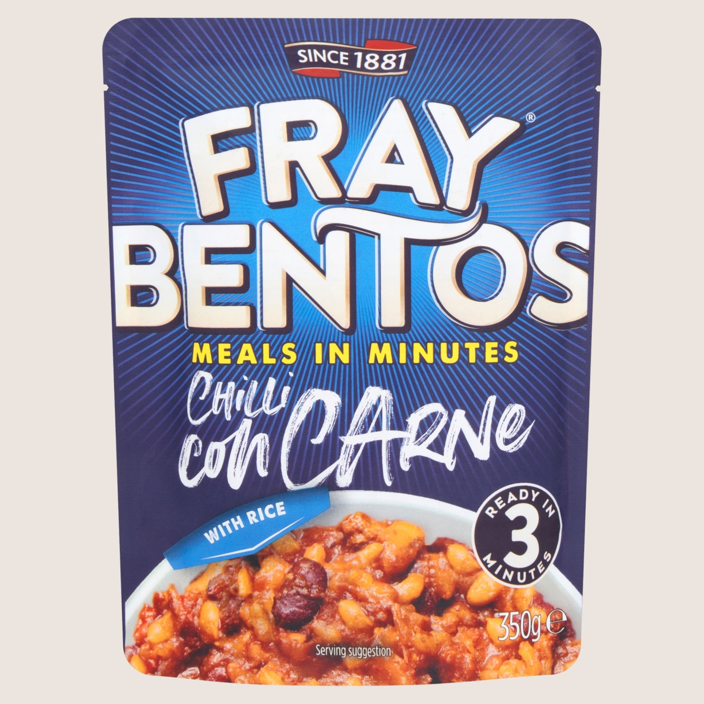 Fray Bentos Chilli Con Carne Ready in Minutes 350g