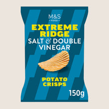 M&S Extreme Ridge Salt And Double Vinegar Potato Crisps 25 g