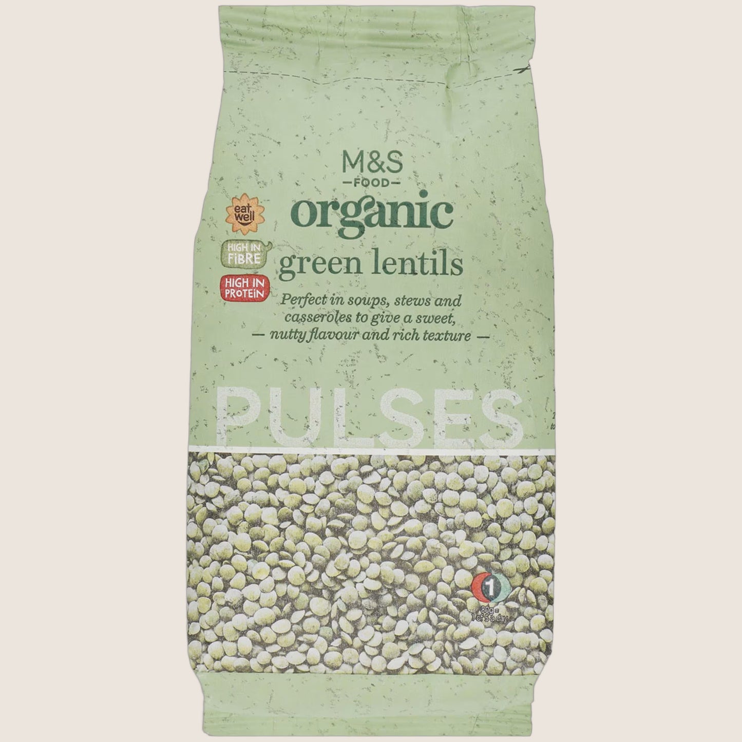 M&S Organic Green Lentils 500 g