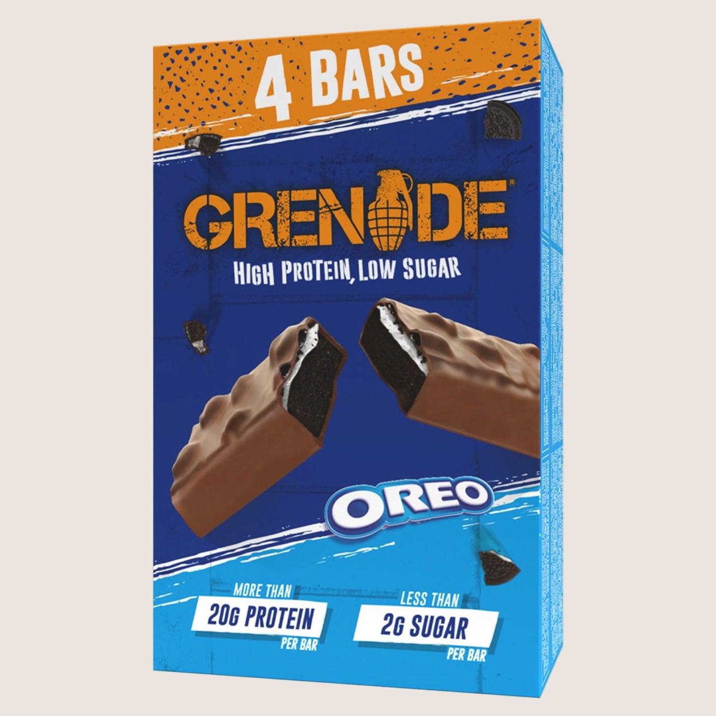 Grenade Protein Bars Oreo Bars Protein 4 x 60g