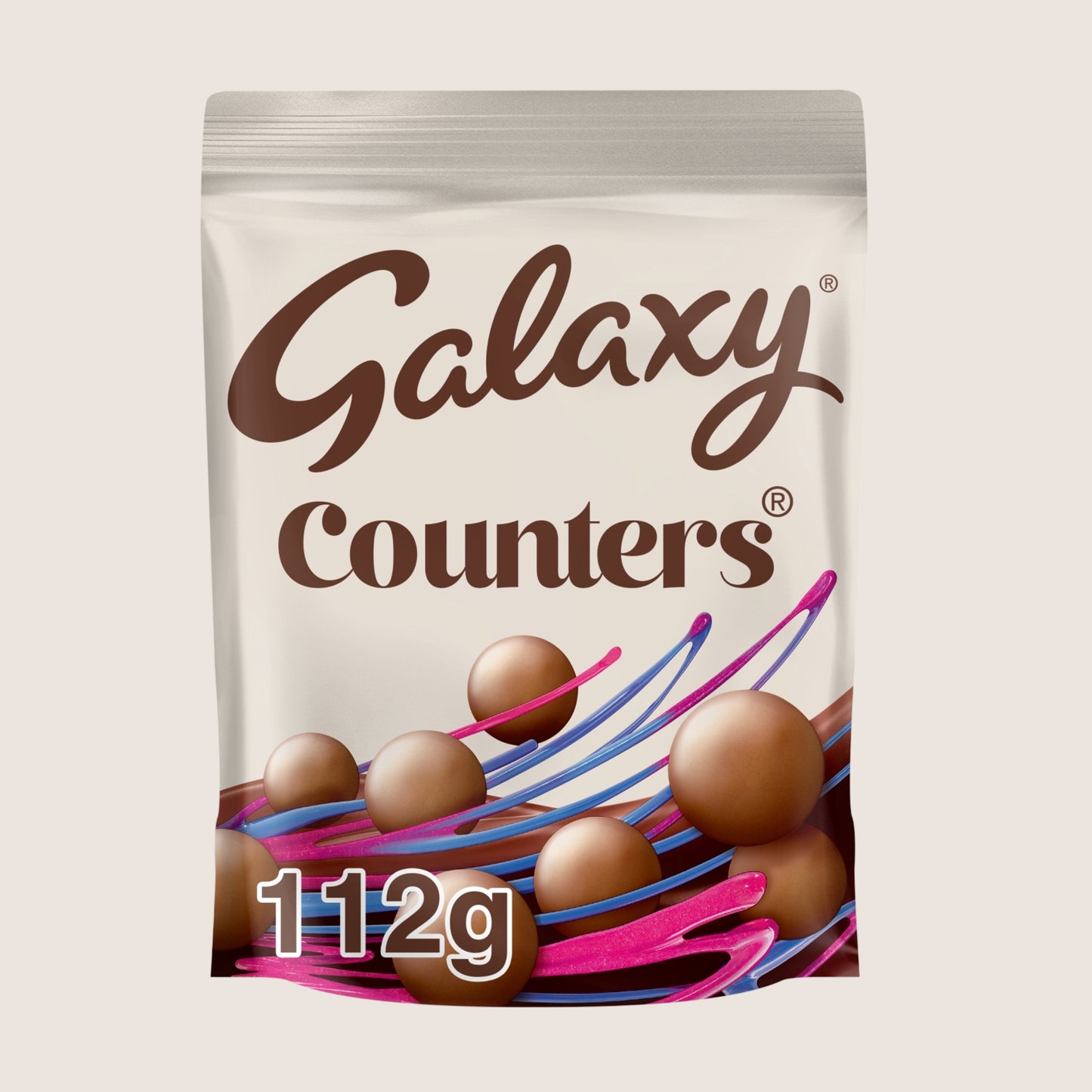 Galaxy Counters Milk Chocolate Buttons Bag 112g