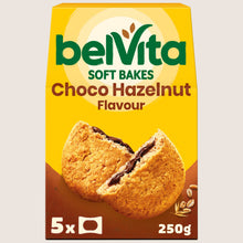Belvita Soft Bakes Chocolate Hazelnut Flavour Cereal Snack Bars Multipack  Wholegrain 250g
