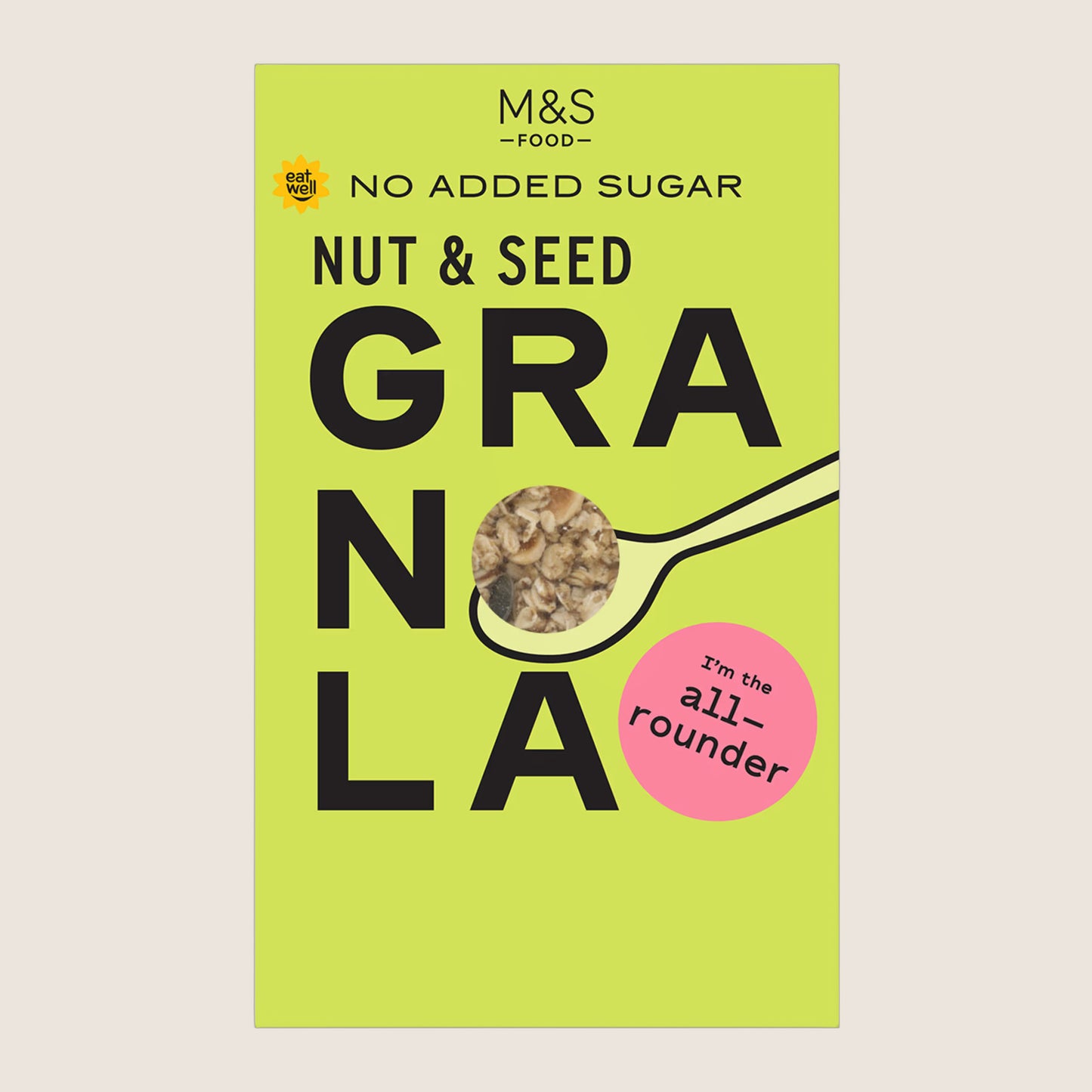 M&S No Added Sugar Nut And Seed Granola 500 g