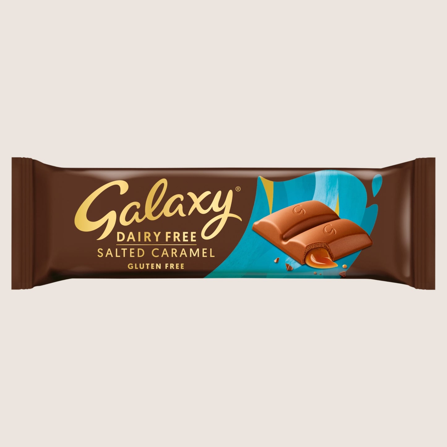 Galaxy Dairy Free & Vegan Salted Caramel Chocolate Bar 40g