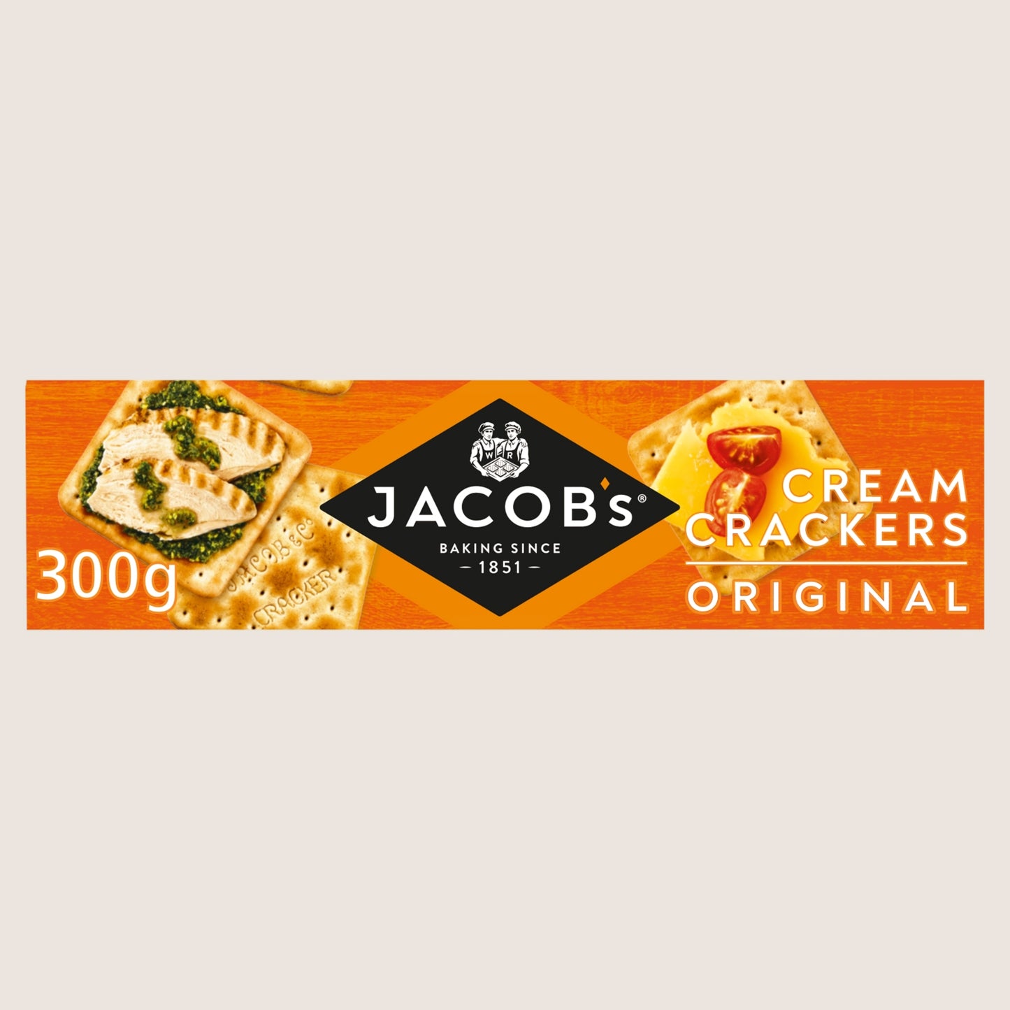 Jacob's Original Cream Crackers Free From Artificial Additives 300g