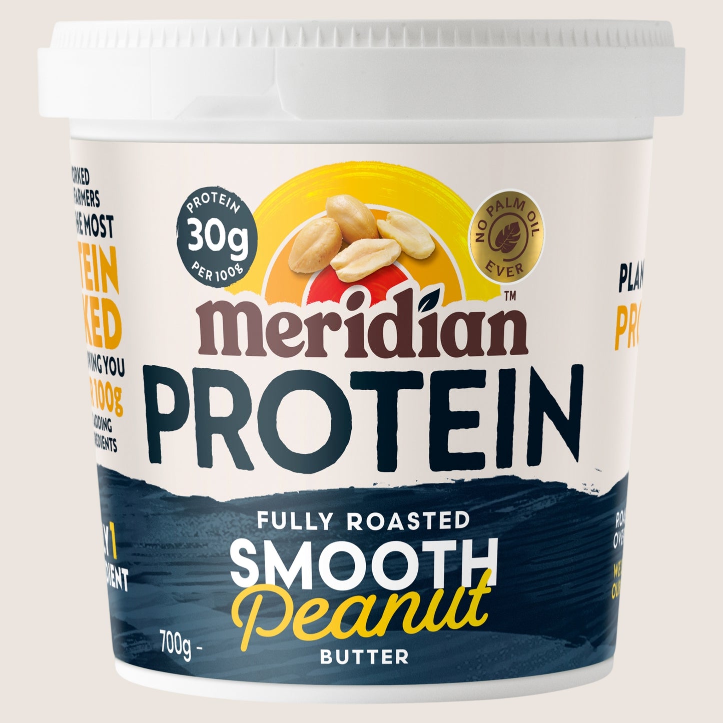 Meridian Protein Smooth Peanut Butter High in Protein 700g