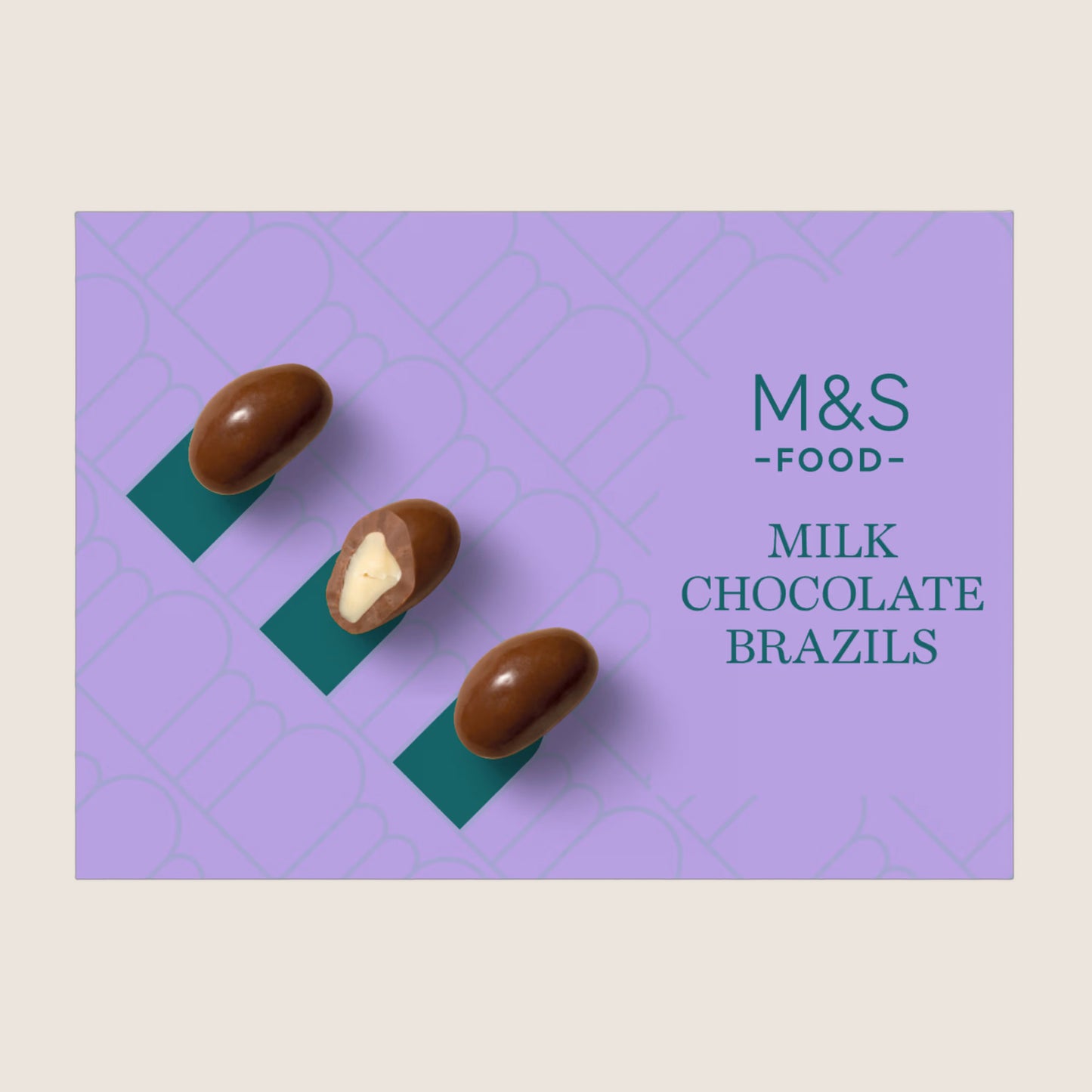 M&S Milk Chocolate Brazil Nuts 150 g