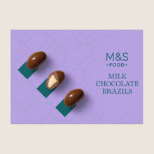 M&S Milk Chocolate Brazil Nuts 150 g