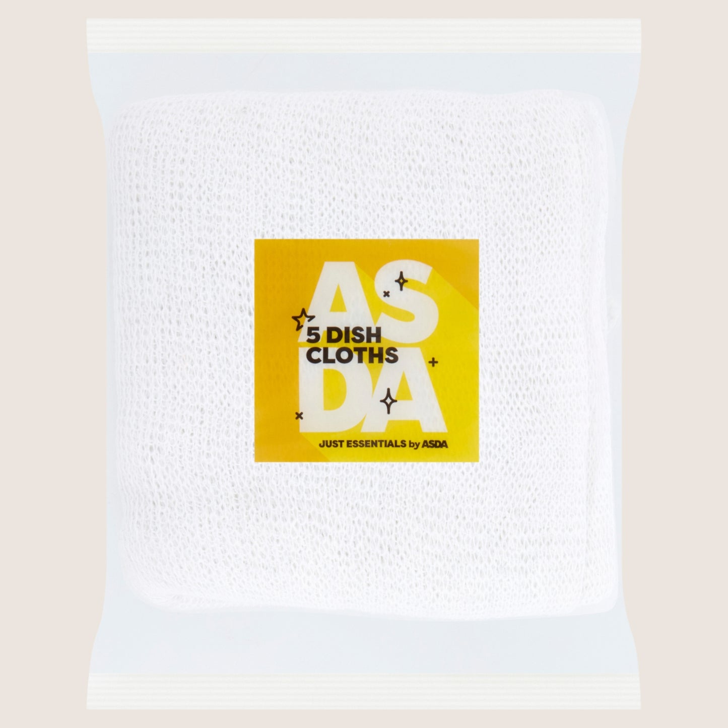 JUST ESSENTIALS by ASDA Just Essentials 5 Dish Cloths
