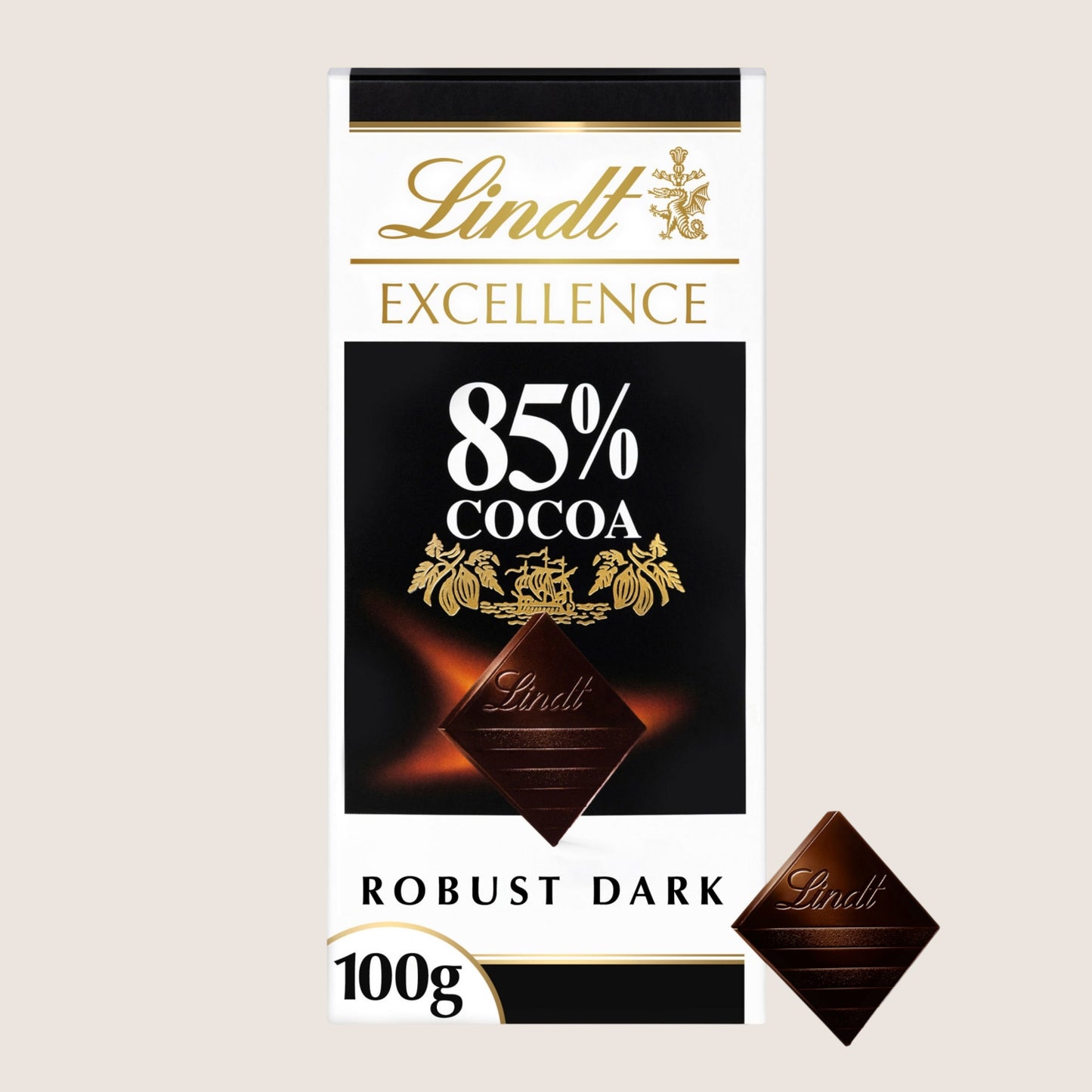 Lindt Excellence Dark 85% Cocoa Chocolate Bar 100g